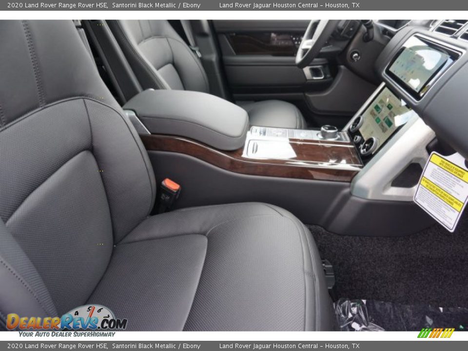 2020 Land Rover Range Rover HSE Santorini Black Metallic / Ebony Photo #28
