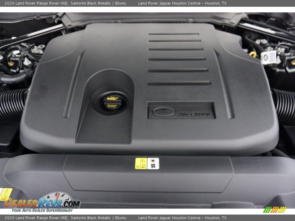 2020 Land Rover Range Rover HSE Santorini Black Metallic / Ebony Photo #29