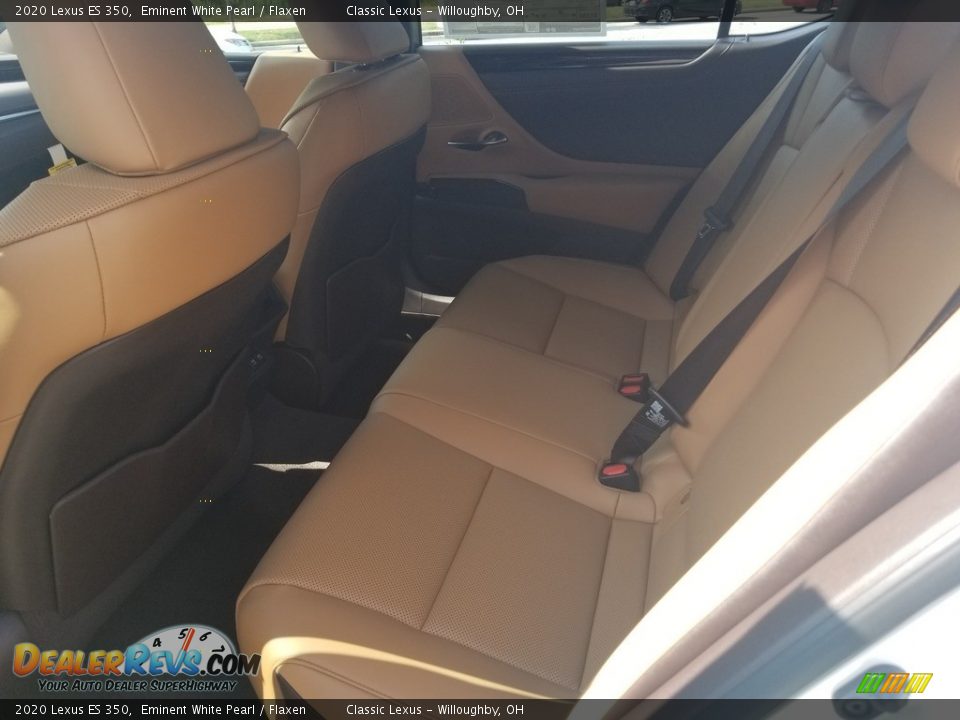 2020 Lexus ES 350 Eminent White Pearl / Flaxen Photo #3