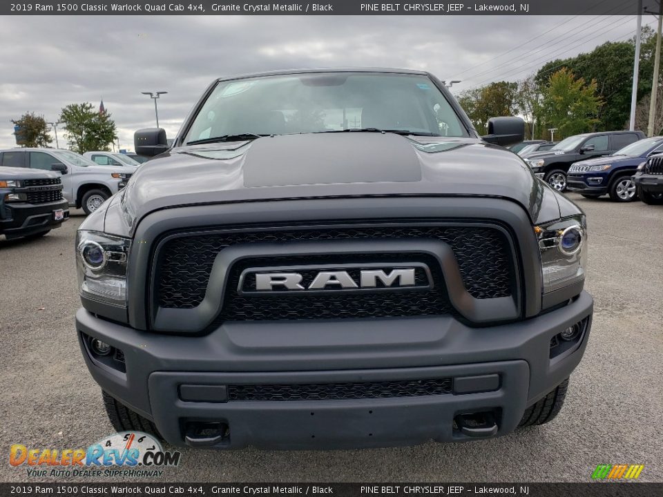 2019 Ram 1500 Classic Warlock Quad Cab 4x4 Granite Crystal Metallic / Black Photo #2
