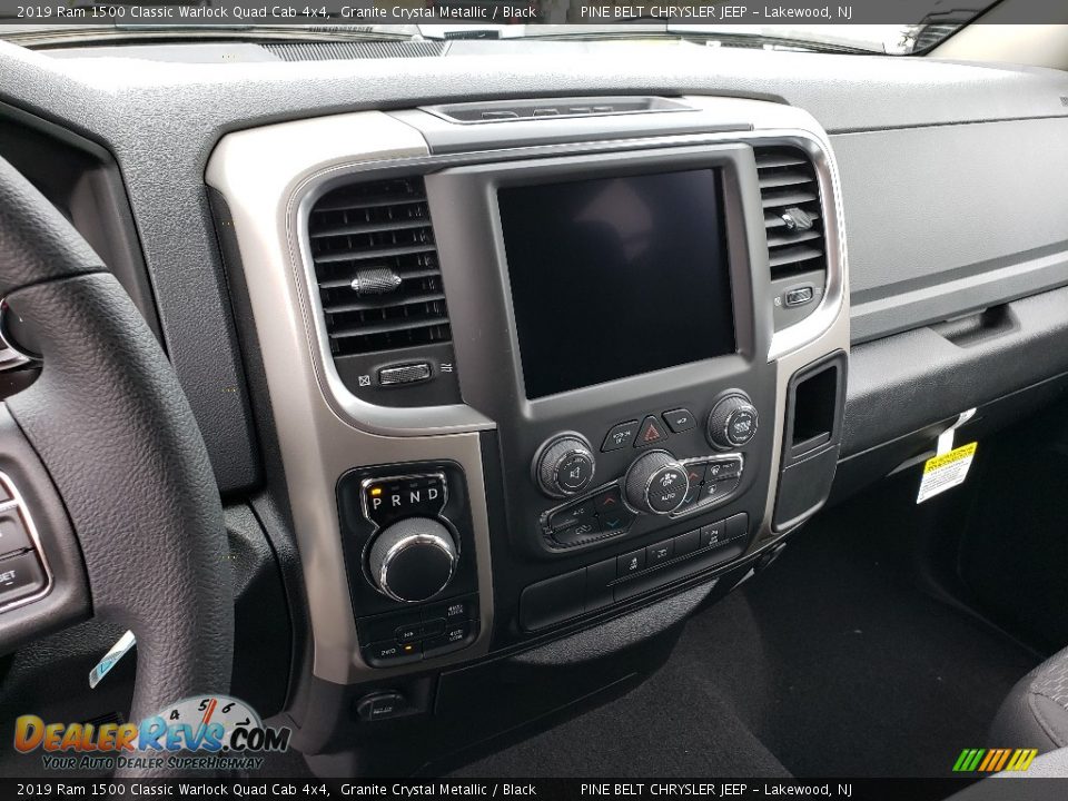 2019 Ram 1500 Classic Warlock Quad Cab 4x4 Granite Crystal Metallic / Black Photo #10