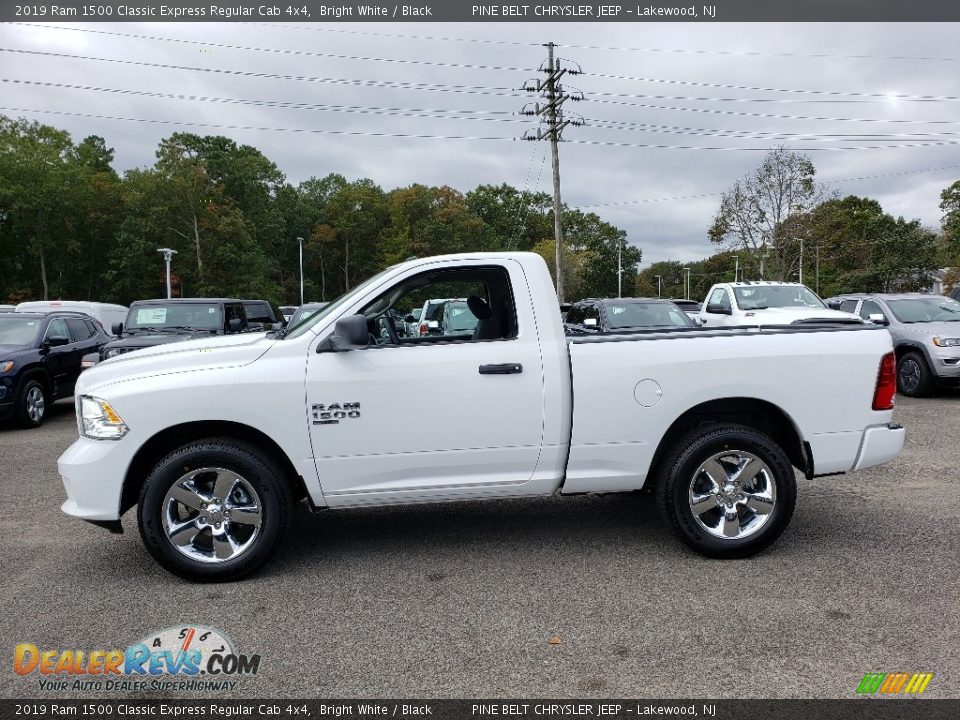 Bright White 2019 Ram 1500 Classic Express Regular Cab 4x4 Photo #3