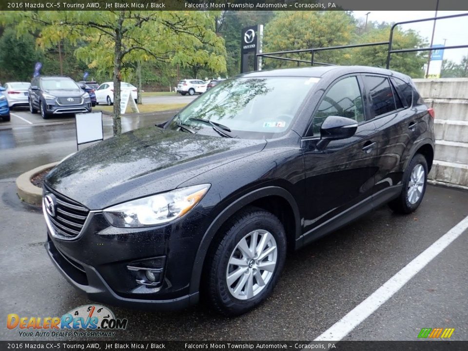 2016 Mazda CX-5 Touring AWD Jet Black Mica / Black Photo #1