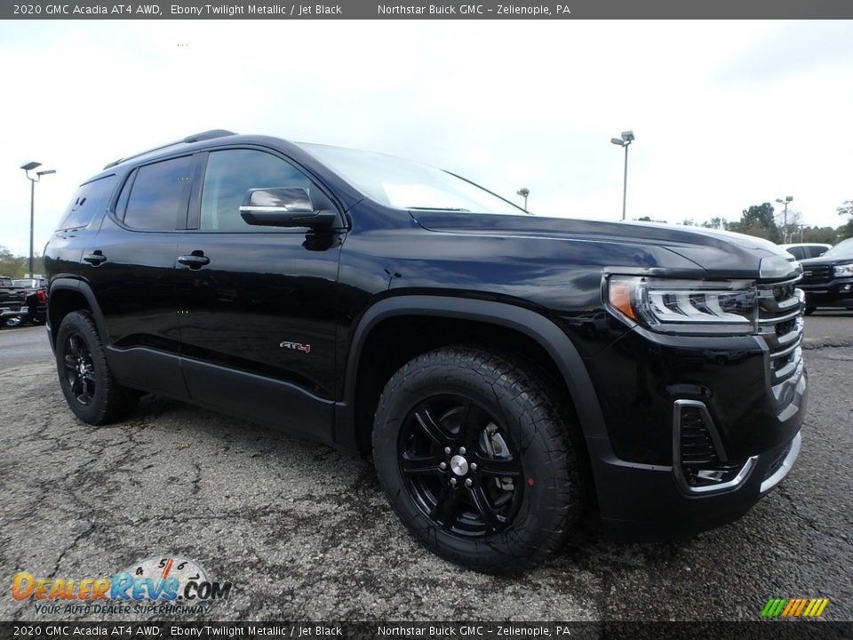 2020 GMC Acadia AT4 AWD Ebony Twilight Metallic / Jet Black Photo #3