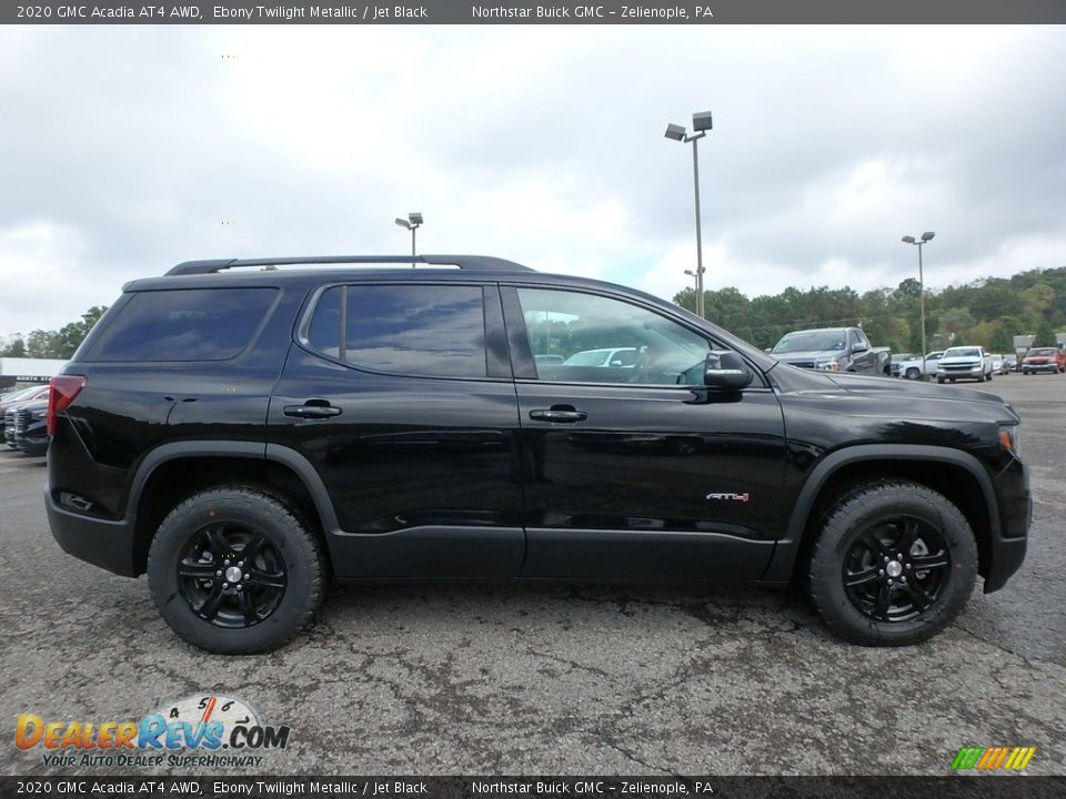 Ebony Twilight Metallic 2020 GMC Acadia AT4 AWD Photo #4