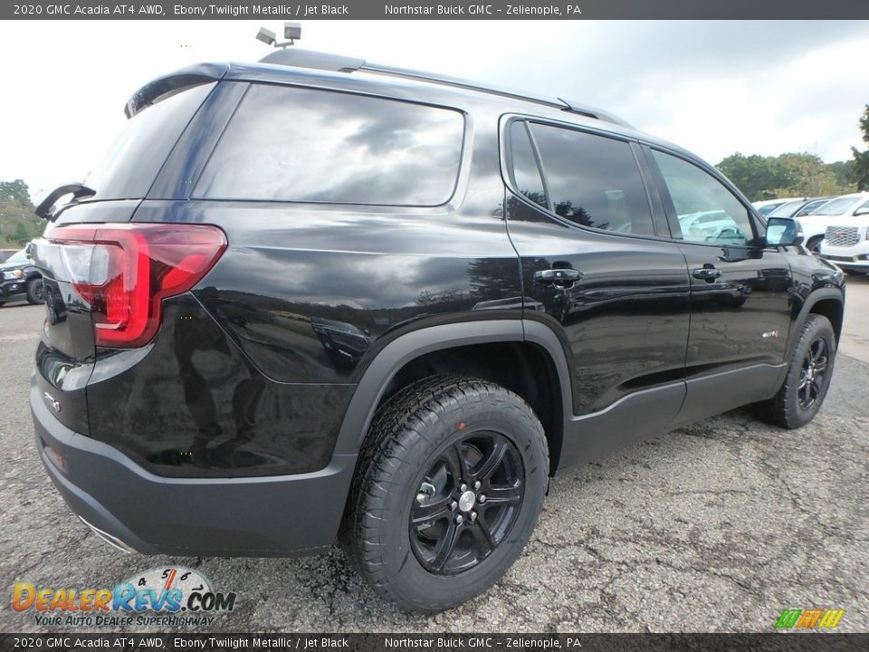2020 GMC Acadia AT4 AWD Ebony Twilight Metallic / Jet Black Photo #5
