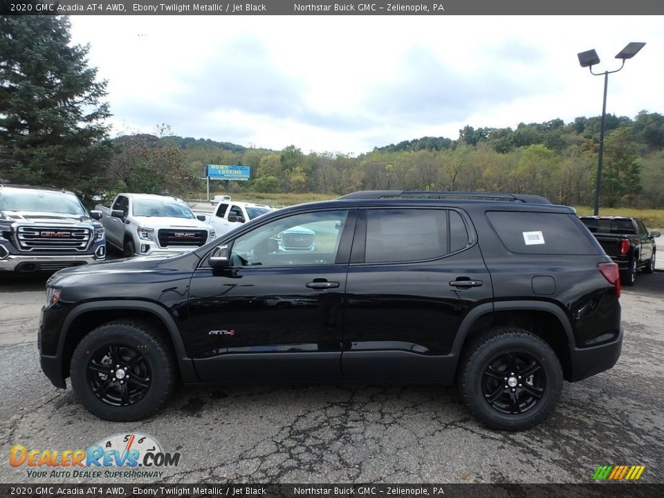 2020 GMC Acadia AT4 AWD Ebony Twilight Metallic / Jet Black Photo #9