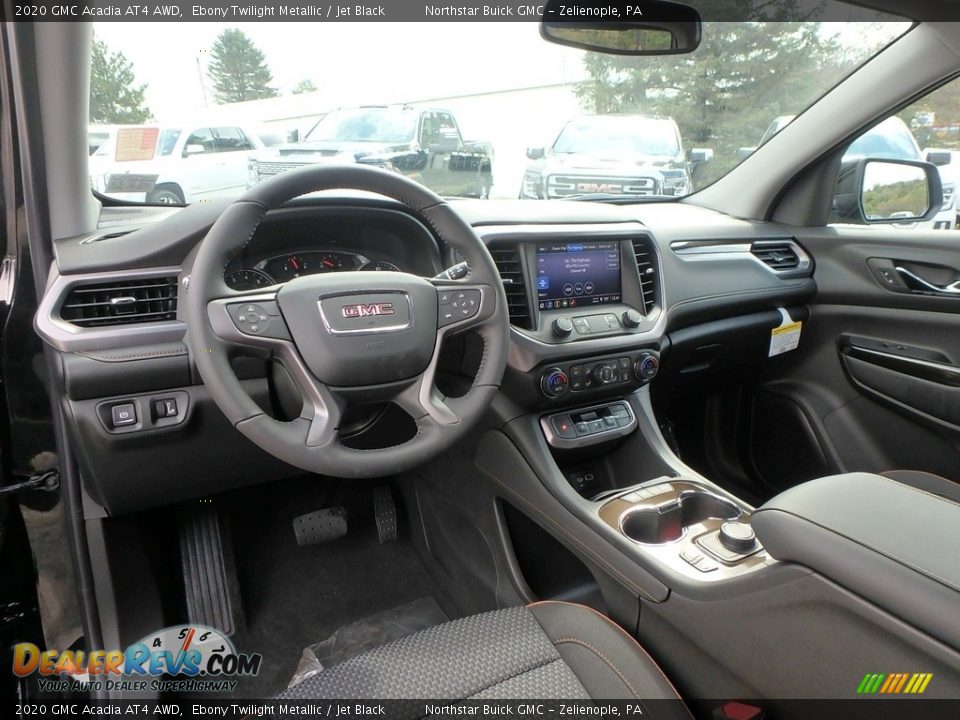 Jet Black Interior - 2020 GMC Acadia AT4 AWD Photo #15