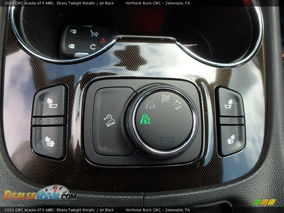 Controls of 2020 GMC Acadia AT4 AWD Photo #18