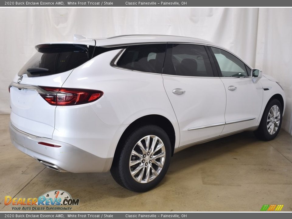 2020 Buick Enclave Essence AWD White Frost Tricoat / Shale Photo #2