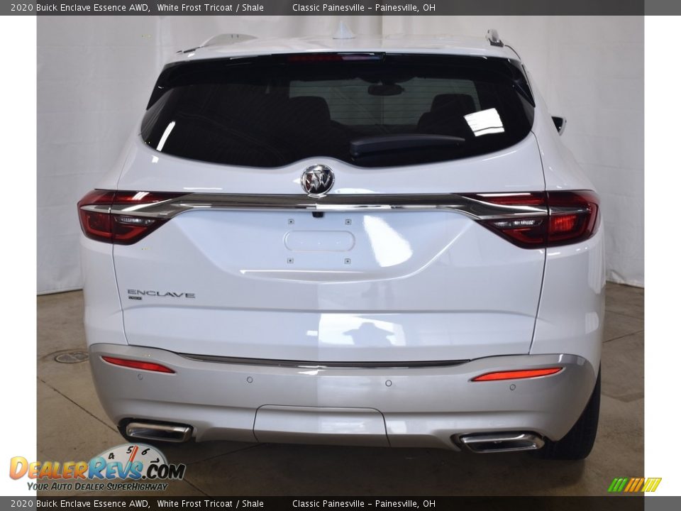 2020 Buick Enclave Essence AWD White Frost Tricoat / Shale Photo #3