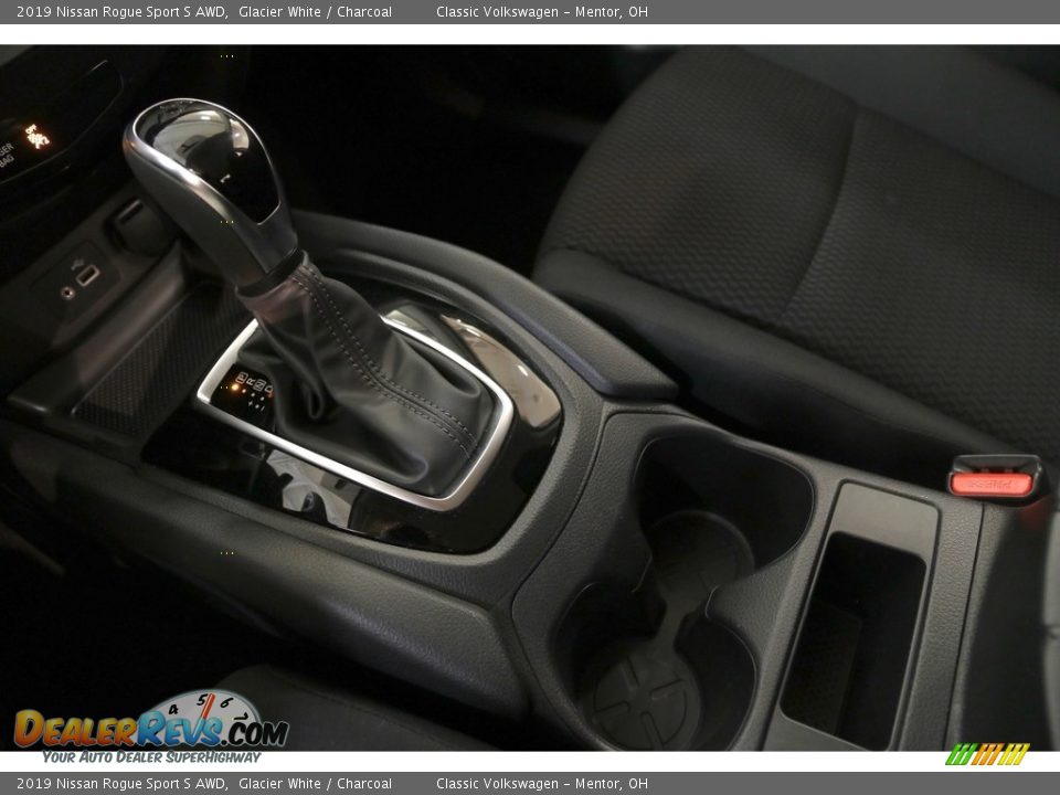 2019 Nissan Rogue Sport S AWD Glacier White / Charcoal Photo #16