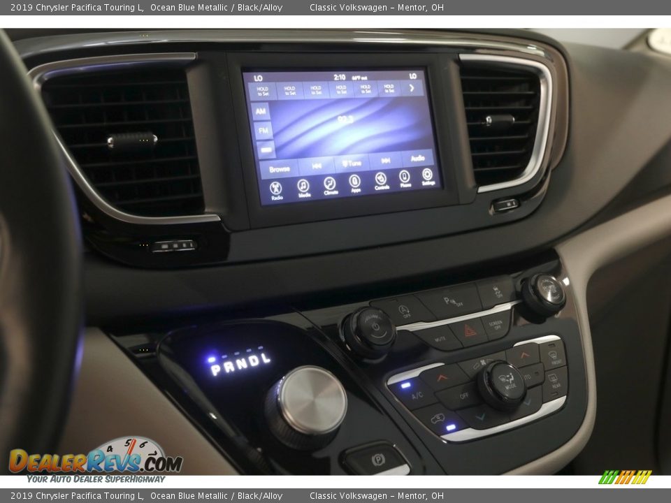 2019 Chrysler Pacifica Touring L Ocean Blue Metallic / Black/Alloy Photo #8