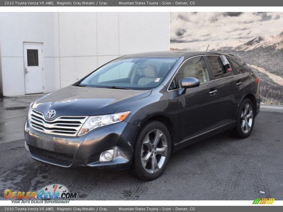 2010 Toyota Venza V6 AWD Magnetic Gray Metallic / Gray Photo #2