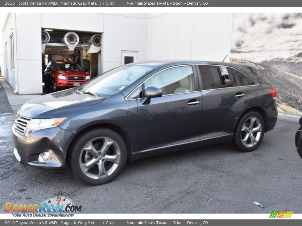 2010 Toyota Venza V6 AWD Magnetic Gray Metallic / Gray Photo #3