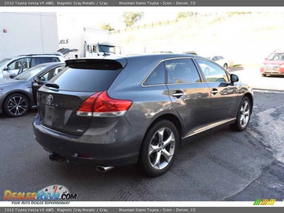 2010 Toyota Venza V6 AWD Magnetic Gray Metallic / Gray Photo #6