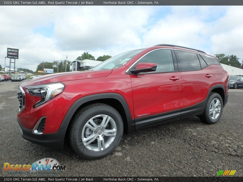 2020 GMC Terrain SLE AWD Red Quartz Tintcoat / Jet Black Photo #1