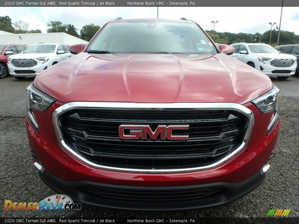 2020 GMC Terrain SLE AWD Red Quartz Tintcoat / Jet Black Photo #2