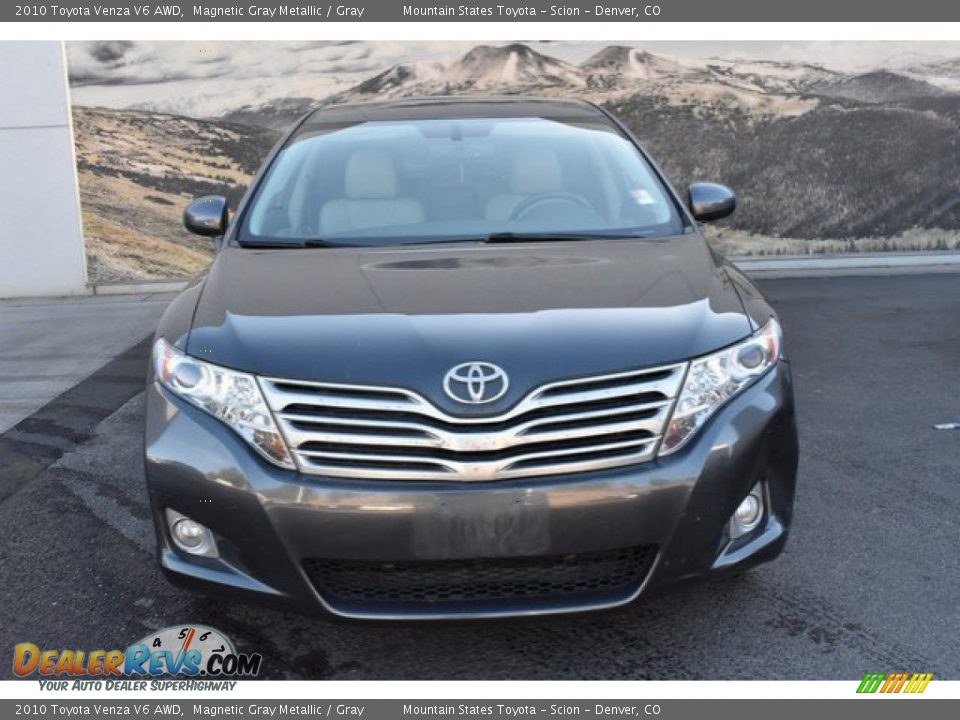 2010 Toyota Venza V6 AWD Magnetic Gray Metallic / Gray Photo #8