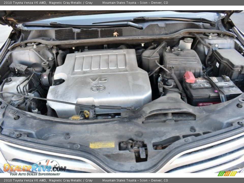 2010 Toyota Venza V6 AWD Magnetic Gray Metallic / Gray Photo #9