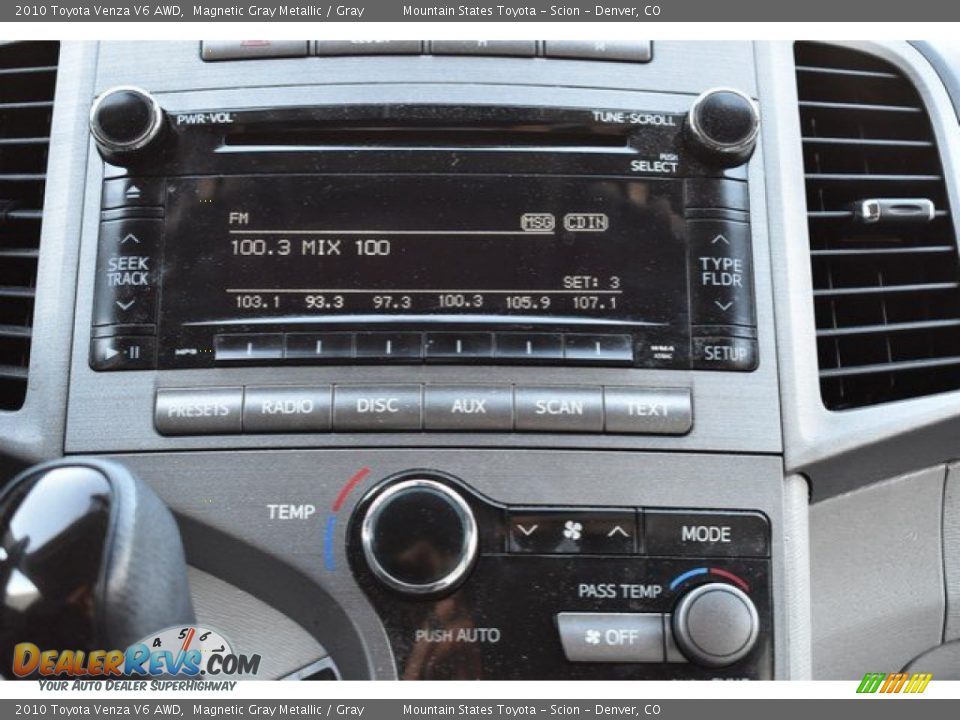 2010 Toyota Venza V6 AWD Magnetic Gray Metallic / Gray Photo #11