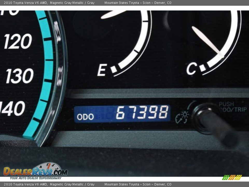 2010 Toyota Venza V6 AWD Magnetic Gray Metallic / Gray Photo #12