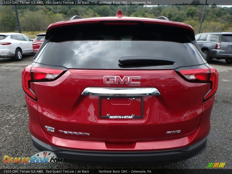 2020 GMC Terrain SLE AWD Red Quartz Tintcoat / Jet Black Photo #6