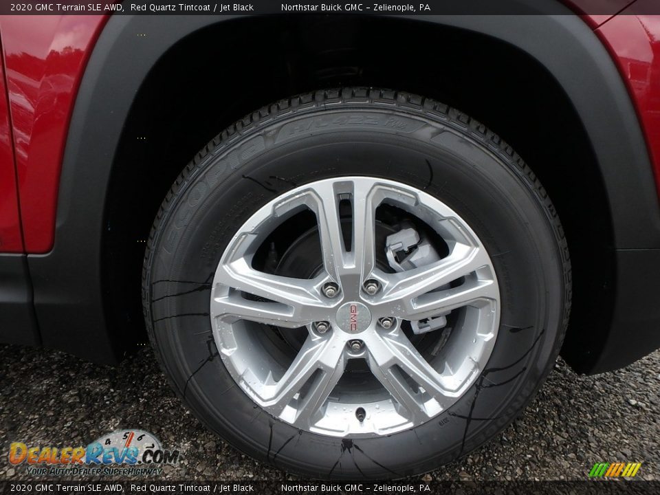 2020 GMC Terrain SLE AWD Red Quartz Tintcoat / Jet Black Photo #10