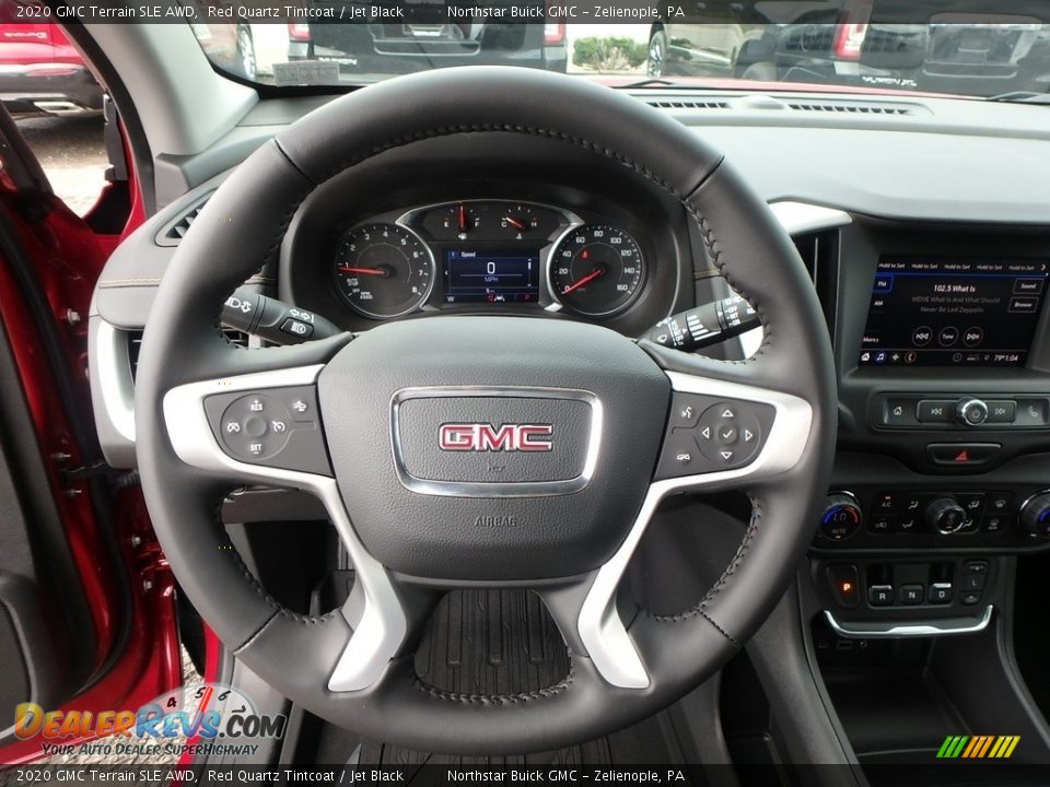 2020 GMC Terrain SLE AWD Red Quartz Tintcoat / Jet Black Photo #17