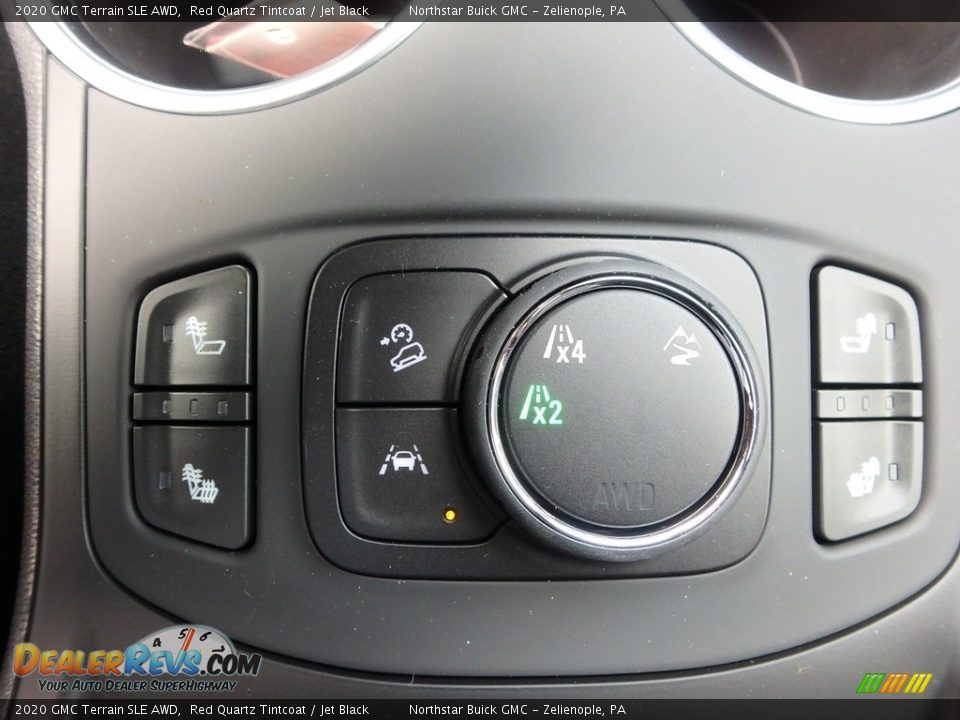 2020 GMC Terrain SLE AWD Red Quartz Tintcoat / Jet Black Photo #18