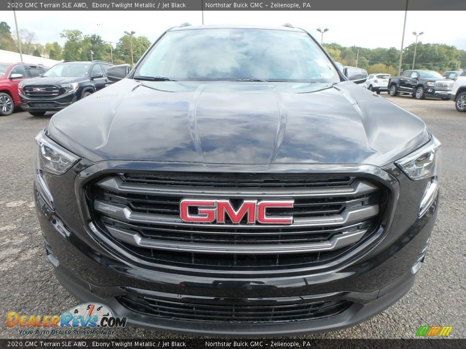 2020 GMC Terrain SLE AWD Ebony Twilight Metallic / Jet Black Photo #2