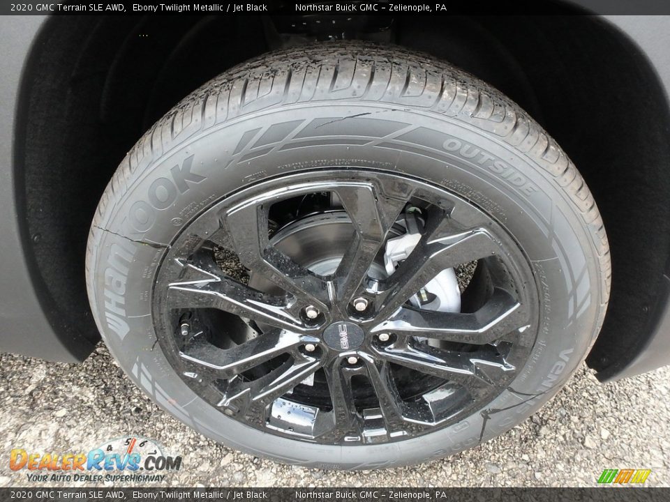 2020 GMC Terrain SLE AWD Ebony Twilight Metallic / Jet Black Photo #10