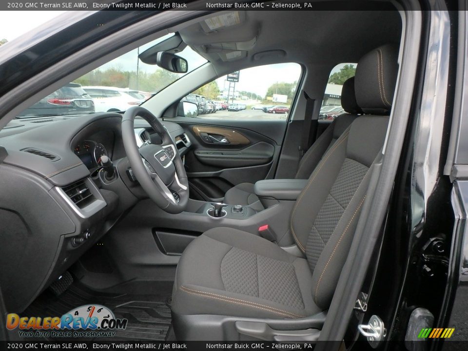 2020 GMC Terrain SLE AWD Ebony Twilight Metallic / Jet Black Photo #12