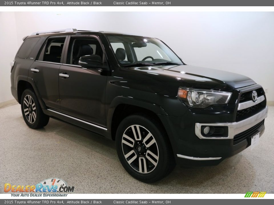 2015 Toyota 4Runner TRD Pro 4x4 Attitude Black / Black Photo #1