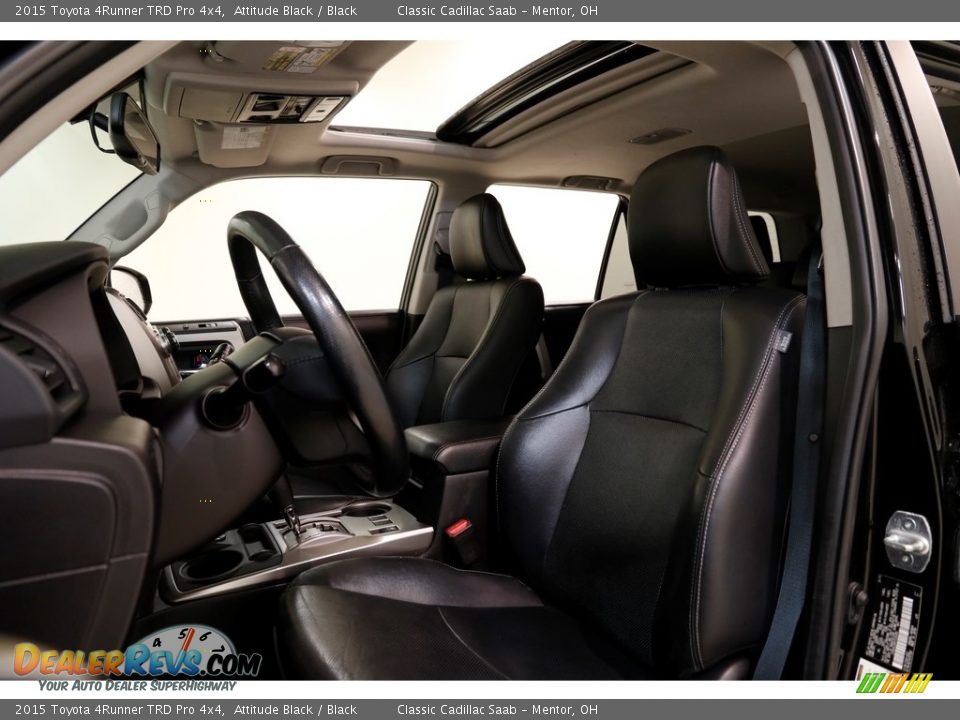 2015 Toyota 4Runner TRD Pro 4x4 Attitude Black / Black Photo #5