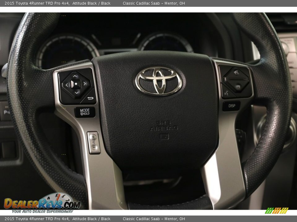 2015 Toyota 4Runner TRD Pro 4x4 Attitude Black / Black Photo #6
