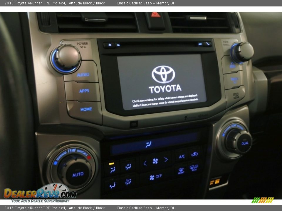 2015 Toyota 4Runner TRD Pro 4x4 Attitude Black / Black Photo #8