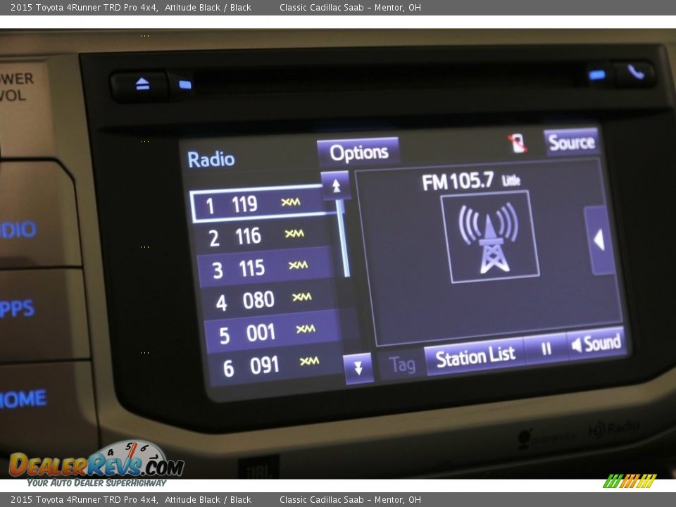 2015 Toyota 4Runner TRD Pro 4x4 Attitude Black / Black Photo #9