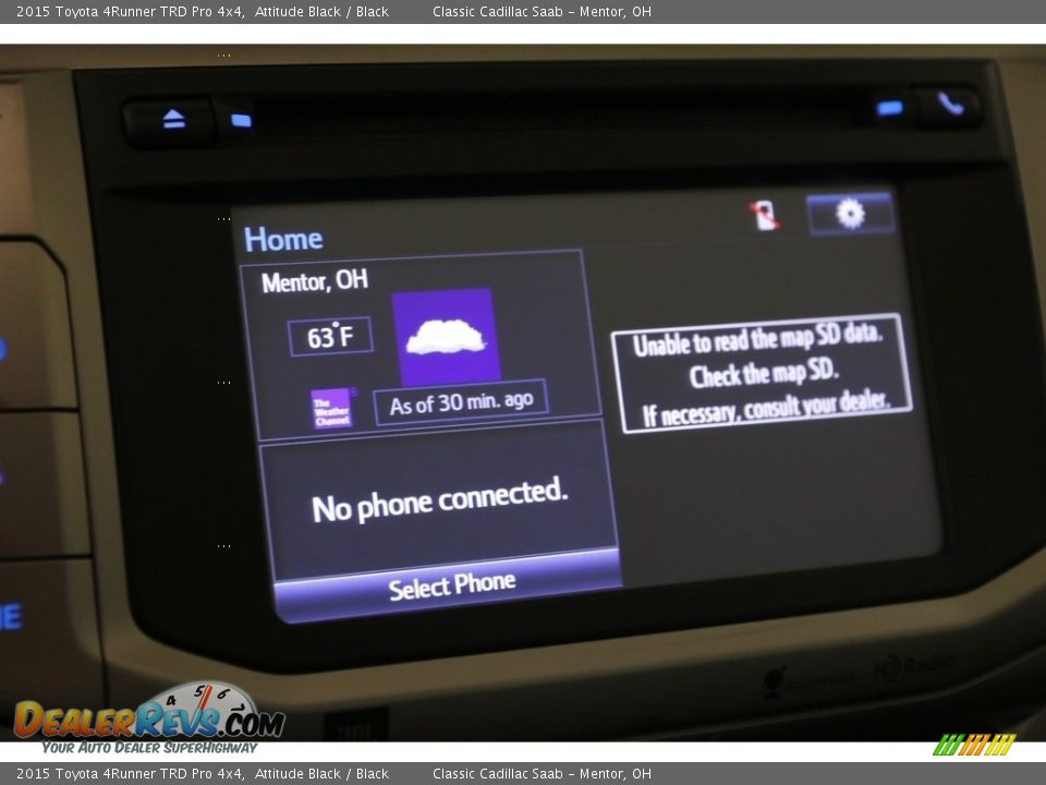 2015 Toyota 4Runner TRD Pro 4x4 Attitude Black / Black Photo #11