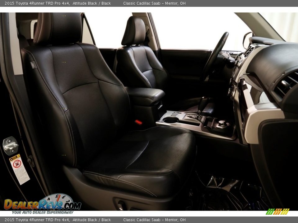 2015 Toyota 4Runner TRD Pro 4x4 Attitude Black / Black Photo #16
