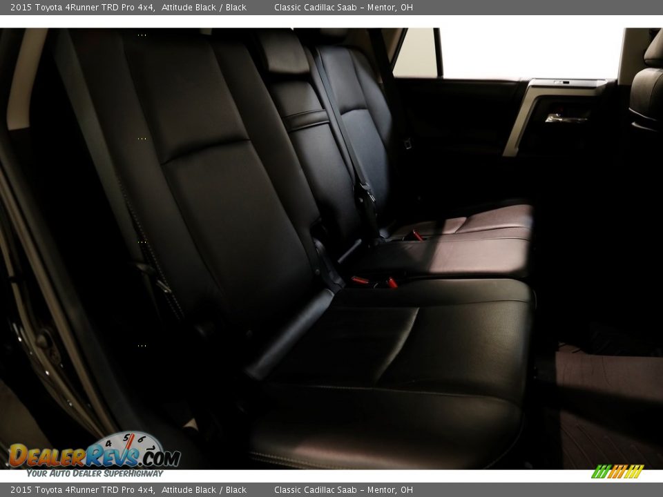 2015 Toyota 4Runner TRD Pro 4x4 Attitude Black / Black Photo #17