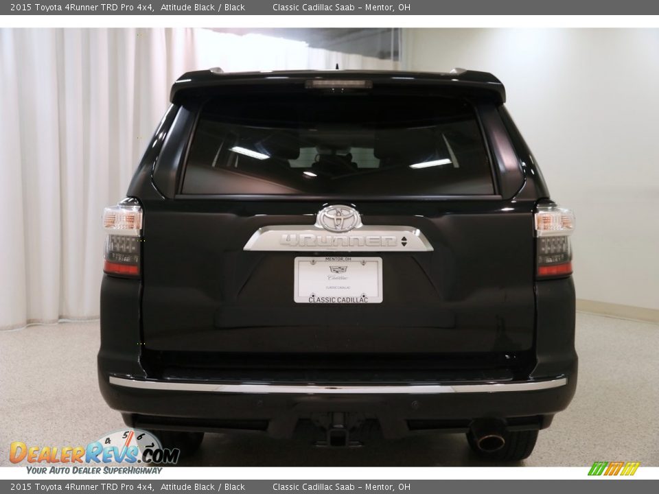 2015 Toyota 4Runner TRD Pro 4x4 Attitude Black / Black Photo #20
