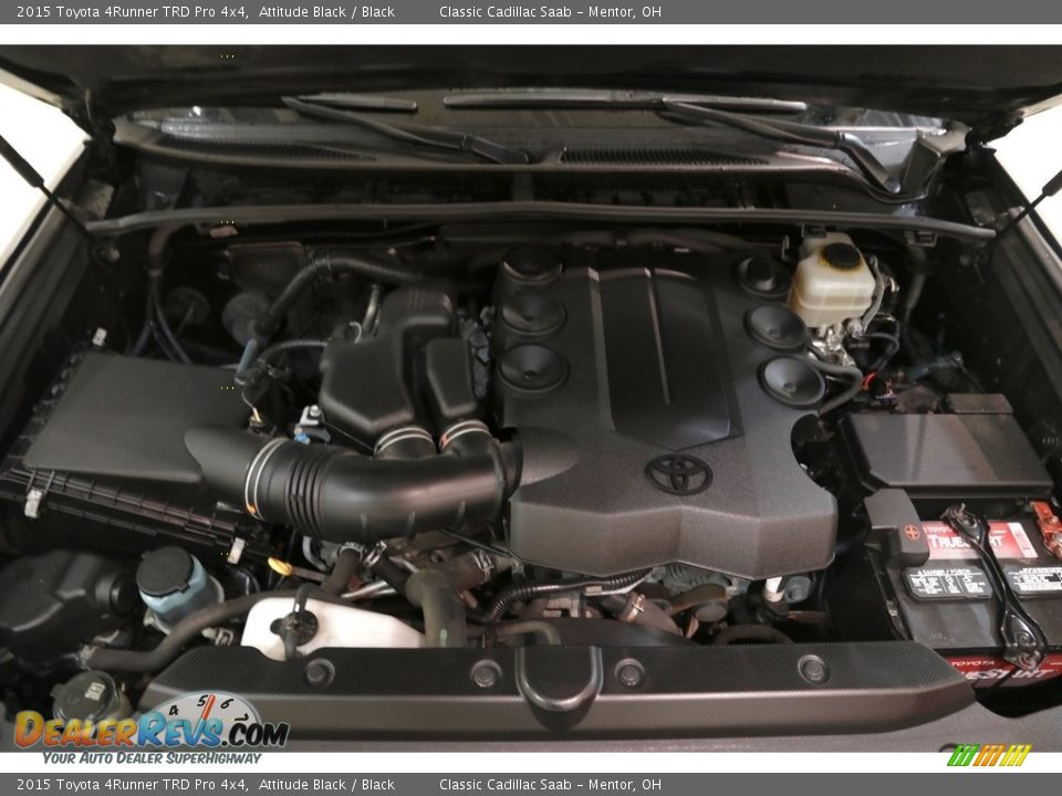 2015 Toyota 4Runner TRD Pro 4x4 Attitude Black / Black Photo #21