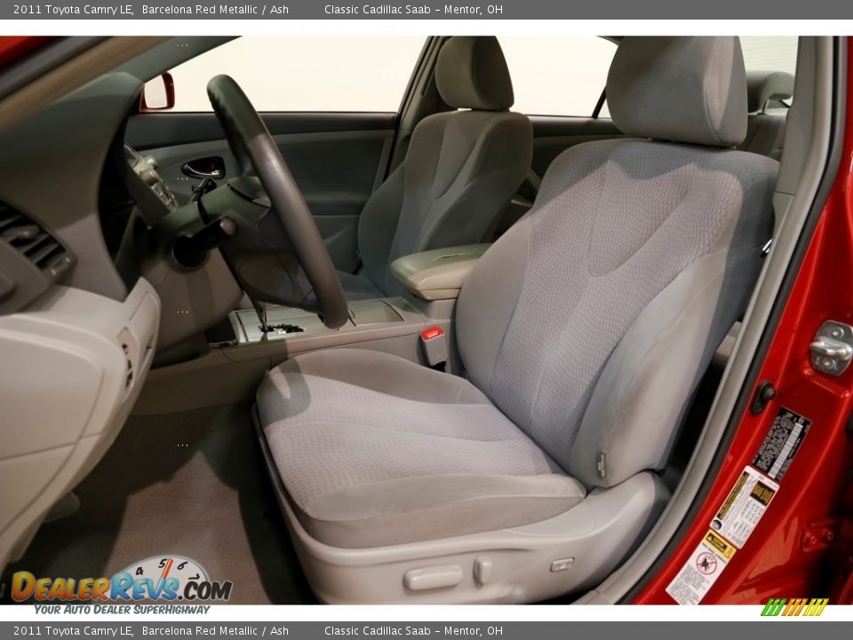 2011 Toyota Camry LE Barcelona Red Metallic / Ash Photo #5
