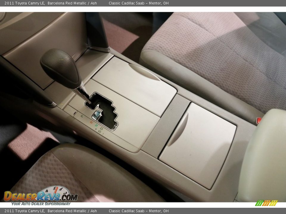 2011 Toyota Camry LE Barcelona Red Metallic / Ash Photo #10