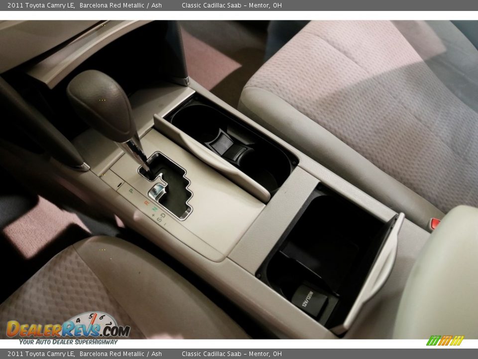 2011 Toyota Camry LE Barcelona Red Metallic / Ash Photo #11