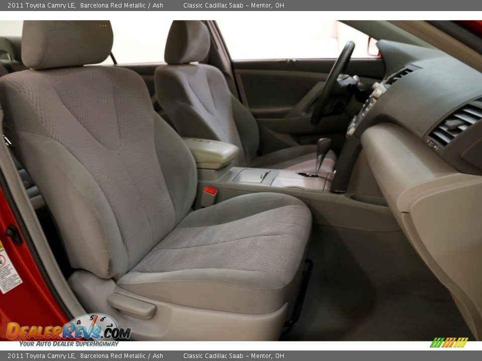 2011 Toyota Camry LE Barcelona Red Metallic / Ash Photo #13
