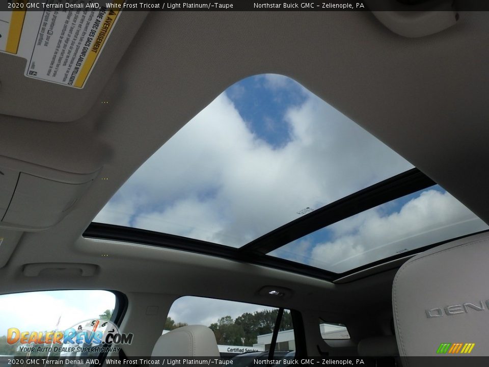 Sunroof of 2020 GMC Terrain Denali AWD Photo #12