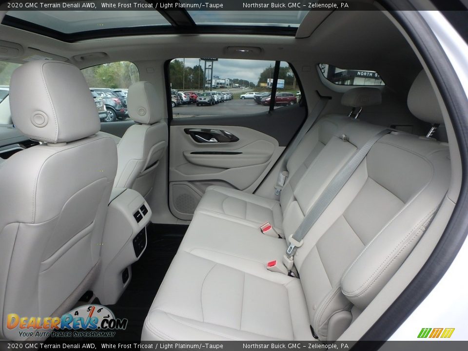 Rear Seat of 2020 GMC Terrain Denali AWD Photo #14