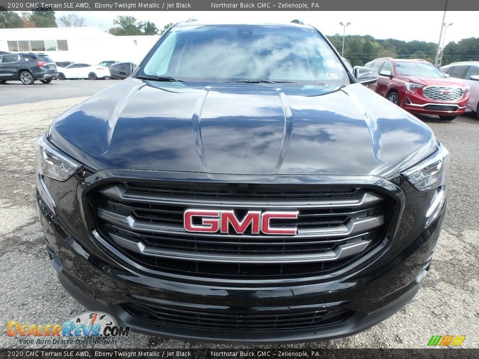 2020 GMC Terrain SLE AWD Ebony Twilight Metallic / Jet Black Photo #2